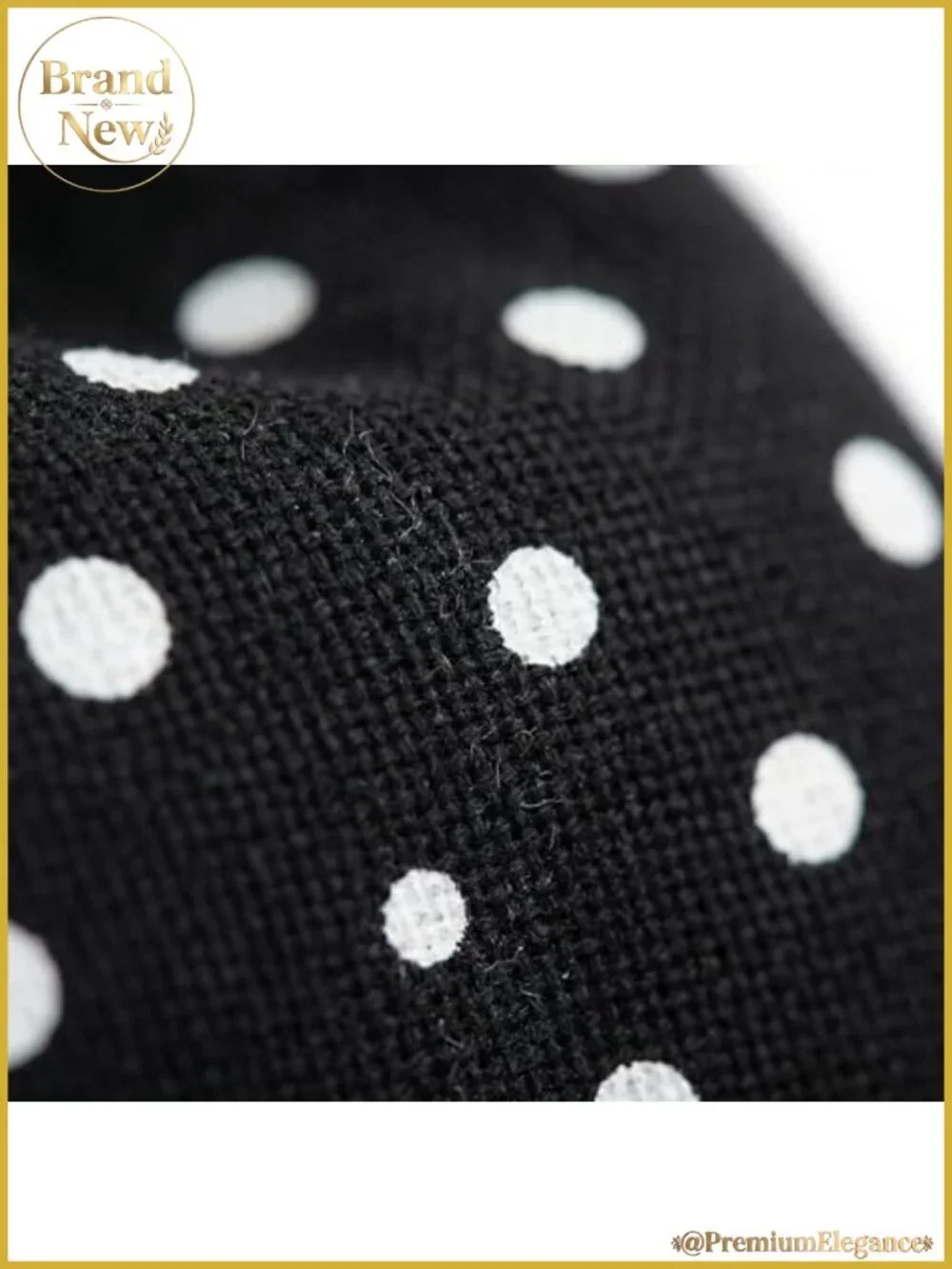 Polka Dot Slouchy Hobo Shoulder Bag, Studded Tote with Front Zipper, Y2K Retro